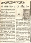 In Memory of Irl C  Martin